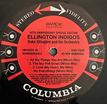 2LP Duke Ellington And His Orchestra: Ellington Indigos LTD | NUM 577209