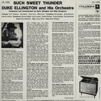 LP Duke Ellington And His Orchestra: Such Sweet Thunder LTD 552096