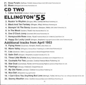 2CD Duke Ellington And His Orchestra: Three Mid-Fifties Classic Albums (Duke Ellington Presents / Ellington '55 / Historically Speaking: The Duke) 429022