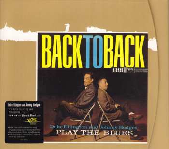 CD Duke Ellington: Back To Back (Duke Ellington And Johnny Hodges Play The Blues) 660129