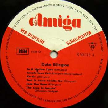 LP Duke Ellington: Duke Ellington - Django Reinhardt 615654