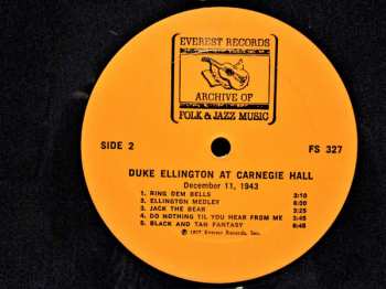 LP Duke Ellington: Duke Ellington At Carnegie Hall December 11, 1943 609797