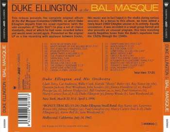 CD Duke Ellington: Duke Ellington At The Bal Masque 414969