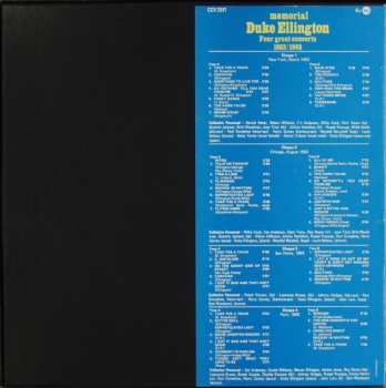 4LP Duke Ellington: Memorial Duke Ellington - Four Great Concerts 1952 / 1965 616456