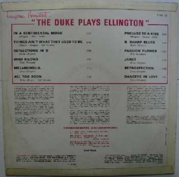 LP Duke Ellington: The Duke Plays Ellington 631189