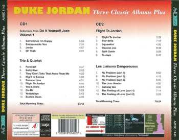 2CD Duke Jordan: Three Classic Albums  Plus 580286