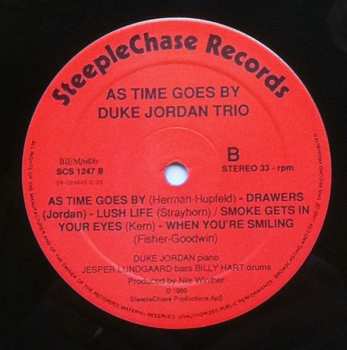 LP Duke Jordan Trio: As Time Goes By 491391