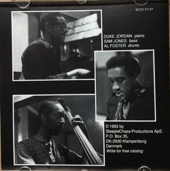 CD Duke Jordan Trio: Lover Man 616798