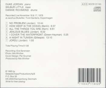 CD Duke Jordan Trio: Tivoli Two 598352