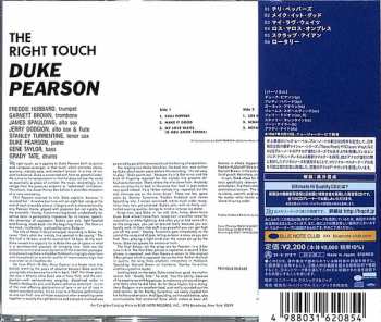 CD Duke Pearson: The Right Touch LTD 619281