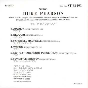 CD Duke Pearson: Wahoo! LTD 639600