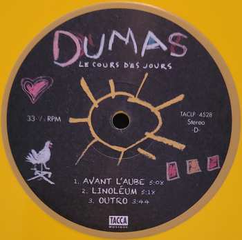 2LP Dumas: Le Cours Des Jours LTD | CLR 368426