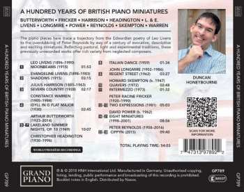 CD Duncan Honeybourne: A Hundred Years Of British Piano Miniatures 388077