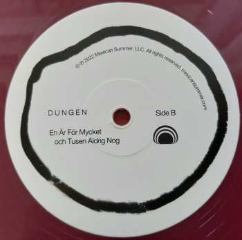 LP Dungen: En Är F​ö​r Mycket Och Tusen Aldrig Nog CLR 566249