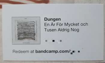 LP Dungen: En Är F​ö​r Mycket Och Tusen Aldrig Nog CLR 566249