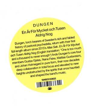 CD Dungen: En Är F​ö​r Mycket Och Tusen Aldrig Nog 547205