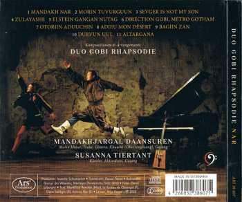 CD Duo Gobi Rhapsodie: NAR / Die Sonne 481621