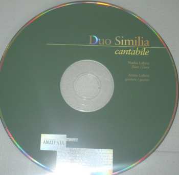 CD Similia: Cantabile 472391