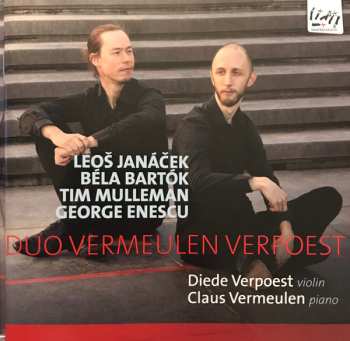 Album Duo Vermeulen Verpoest: Leoš Janáček | Béla Bartók | Tim Mulleman | George Enescu