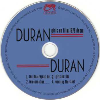 CD Duran Duran: Girls On Film 1979 Demo 635595