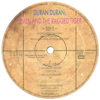 LP Duran Duran: Seven And The Ragged Tiger 638751