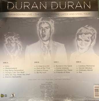 2LP Duran Duran: Thanksgiving Live - The Ultra Chrome, Latex And Steel Tour LTD 337774