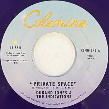 SP Durand Jones & The Indications: Private Space CLR 648577