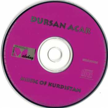 CD Dursan Acar: Music Of Kurdistan 419230