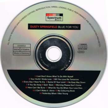 CD Dusty Springfield: Blue For You 554087