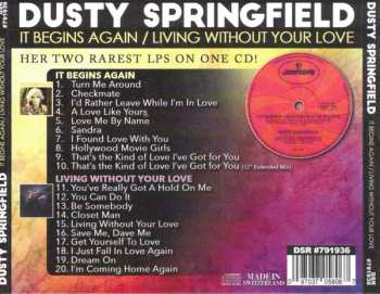 CD Dusty Springfield: It Begins Again / Living Without Your Love 639569