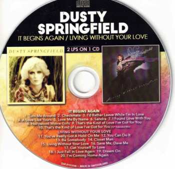 CD Dusty Springfield: It Begins Again / Living Without Your Love 639569