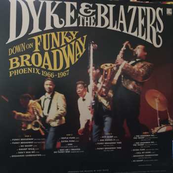 2LP Dyke & The Blazers: Down On Funky Broadway: Phoenix 1966-1967 75826