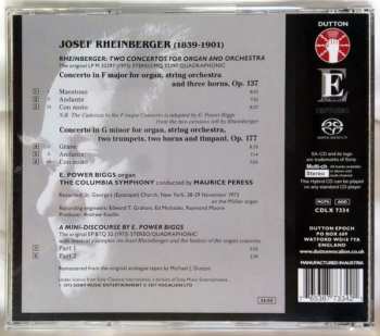 SACD Josef Rheinberger: Two Concertos For Organ & Orchestra 559047