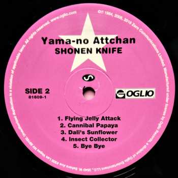 LP Shonen Knife: Yama-no Attchan 585543