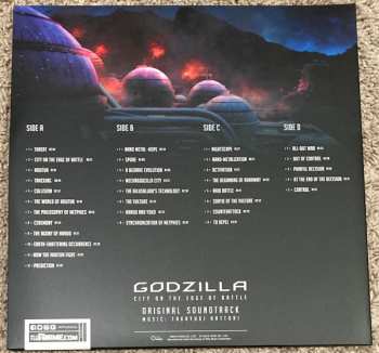 2LP Takayuki Hattori: Godzilla: City On The Edge Of Battle (Original Soundtrack) 562222