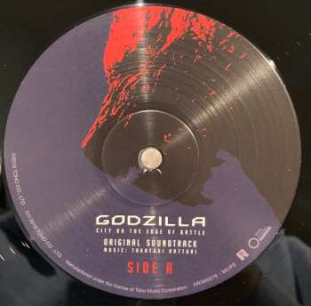 2LP Takayuki Hattori: Godzilla: City On The Edge Of Battle (Original Soundtrack) 562222