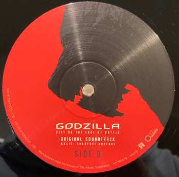 2LP Takayuki Hattori: Godzilla: City On The Edge Of Battle (Original Soundtrack) 562222