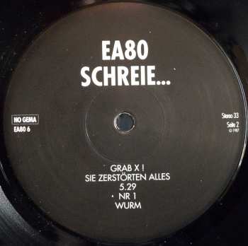 LP EA80: Mehr Schreie... 609300