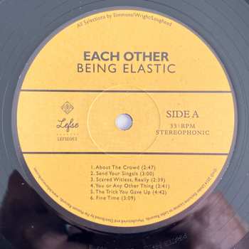 LP Each Other: Being Elastic 601446