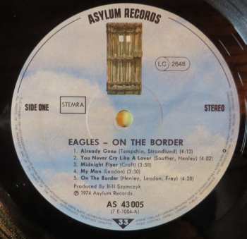 LP Eagles: On The Border 639195