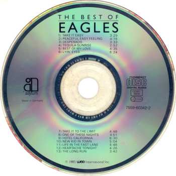 CD Eagles: The Best Of Eagles 626435