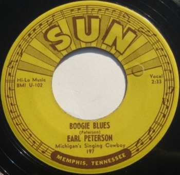 Album Earl Peterson: Boogie Blues 