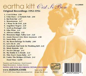 CD Eartha Kitt: C'est Si Bon 251567