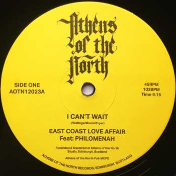 Album East Coast Love Affair: I Can't Wait