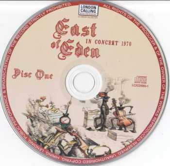 2CD East Of Eden: In Concert 1970 556975