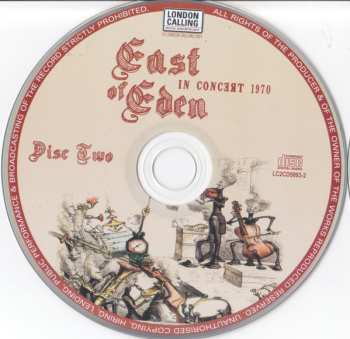 2CD East Of Eden: In Concert 1970 556975