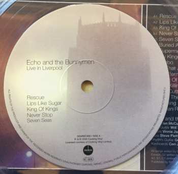 2LP Echo & The Bunnymen: Live In Liverpool CLR 608646