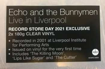 2LP Echo & The Bunnymen: Live In Liverpool CLR 608646