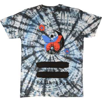 Merch Ed Sheeran: Ed Sheeran Unisex T-shirt: Yin & Yang Butterfly (wash Collection) (x-large) XL