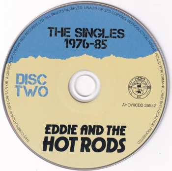 2CD Eddie And The Hot Rods: The Singles 1976-85 609180